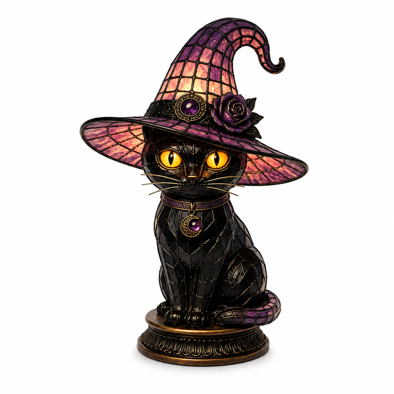 Witch Hat Tiffany Lamp
